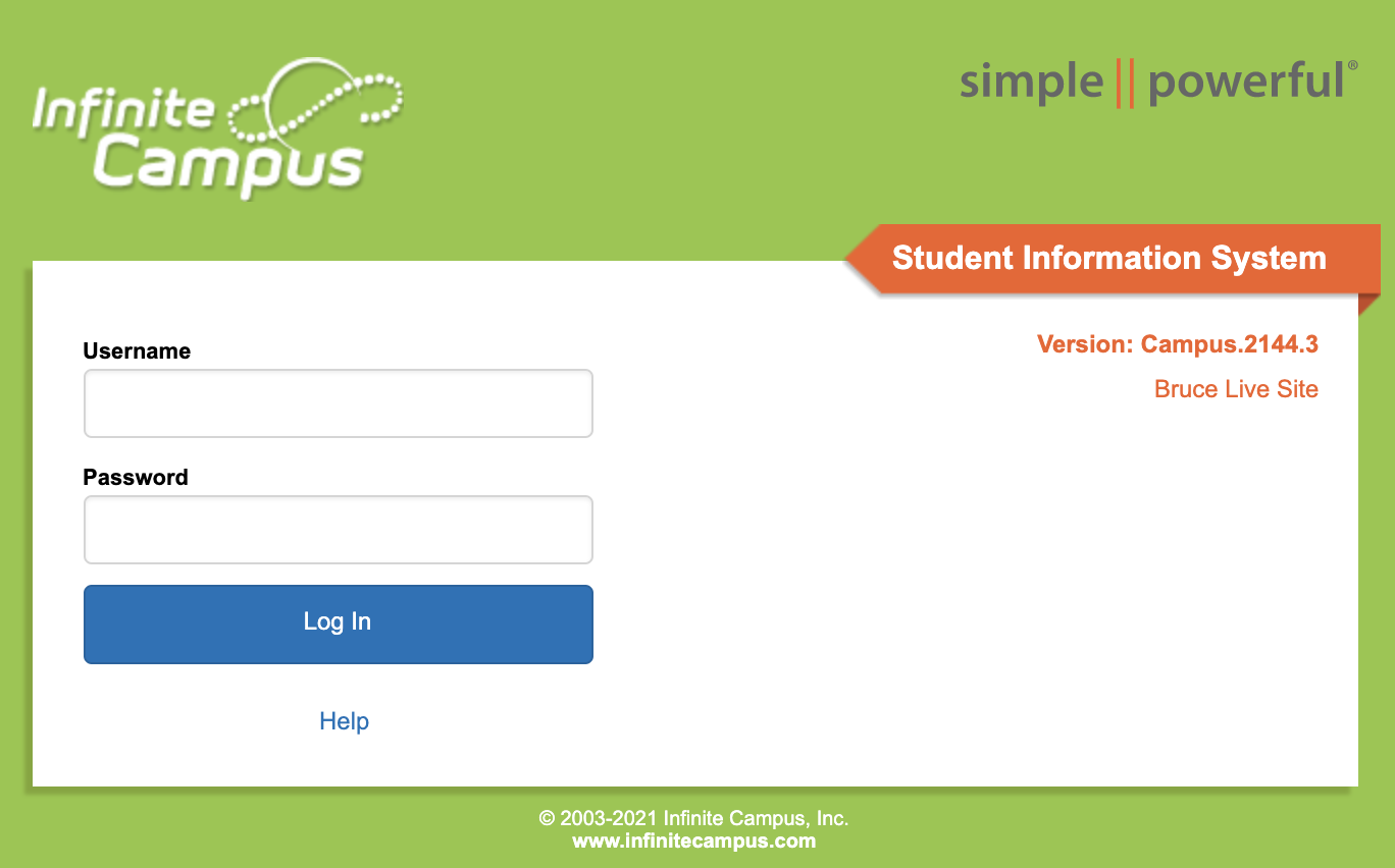 Infinite Campus - staff